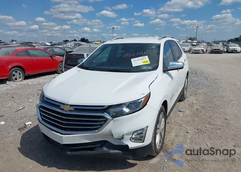 2018 Chevrolet Equinox Premier из США, поврежденный, VIN 2GNAXNEX2J6318821